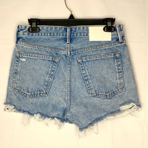 GRLFRND Helena High Rise Cut Off Shorts in NEWPORT SIZE 25 - Picture 6 of 12